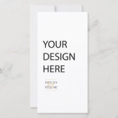 Afgedrukt Programma 4x8" (Voorkant)