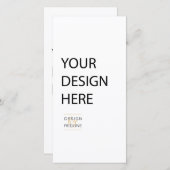 Afgedrukt Programma 4x8" (Voorkant / Achterkant)