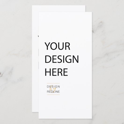 Afgedrukt Programma 4x8" (Voorkant / Achterkant)