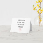 Afgedrukte 4x5.5-gevulde kaart (Gele Bloem)