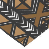 Afgedrukte Afrikaanse Bogolan Table Runner Korte Tafelloper (Hoek)