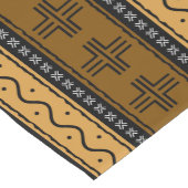 Afgedrukte Afrikaanse Bogolan Table Runner Korte Tafelloper (Hoek)