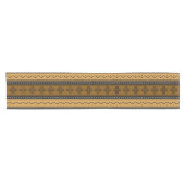 Afgedrukte Afrikaanse Bogolan Table Runner Korte Tafelloper (Horizontaal)