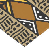 Afgedrukte Afrikaanse Bogolan Table Runner Korte Tafelloper (Hoek)