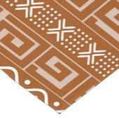 Afgedrukte Afrikaanse Bogolan Table Runner Korte Tafelloper (Hoek)
