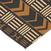 Afgedrukte Afrikaanse Bogolan Table Runner Korte Tafelloper (Hoek)