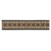 Afgedrukte Afrikaanse Bogolan Table Runner Korte Tafelloper (Horizontaal)