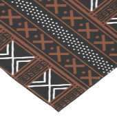 Afgedrukte Afrikaanse Bogolan Table Runner Korte Tafelloper (Hoek)