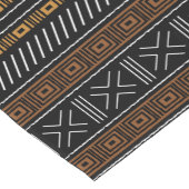 Afgedrukte Afrikaanse Bogolan Table Runner Korte Tafelloper (Hoek)
