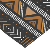 Afgedrukte Afrikaanse Bogolan Table Runner Korte Tafelloper (Hoek)