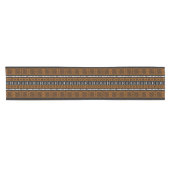 Afgedrukte Afrikaanse Bogolan Table Runner Korte Tafelloper (Horizontaal)