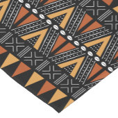 Afgedrukte Afrikaanse Bogolan Table Runner Korte Tafelloper (Hoek)