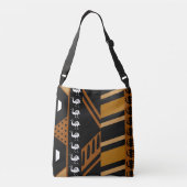 Afgedrukte Canvas tas voor het ontwerpen van Afrik (Achterkant)