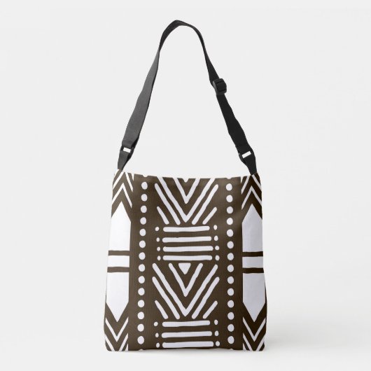 Afgedrukte Canvas tas voor het ontwerpen van Afrik (Achterkant)