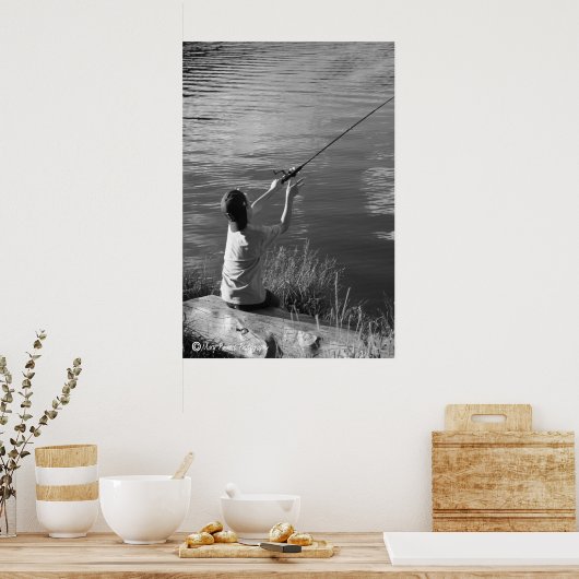 Afgegoten Poster (Keuken)