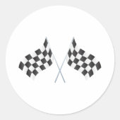 afgehandelde selectieklappen, afbeelding ronde sticker (Voorkant)