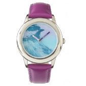 Afgekapte Chickadee Afdrukken eWatch Horloge (Voorkant)