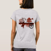 Afgekneusde boomcirkels t-shirt (Achterkant)