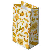 afgekoeld deegpatroon van de partij klein cadeauzakje (Achterkant Gekanteld)