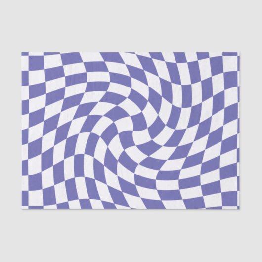 Afgekookte cheques Retro Tissuepapier (Voorkant)