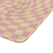 Afgekookte vinkje achterste controlebord Roze blee Snijplank (Hoek)