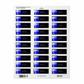 Afgelegen eiland Tropen Radiance Etiket (Full Sheet)
