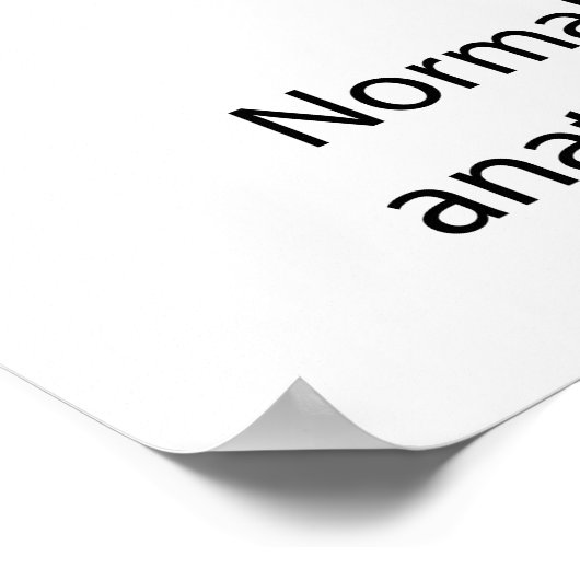 Afgelegen schouderPoster Poster (Hoek)