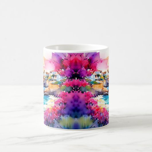 "Afgelegen strand" Koffiemok (Center)