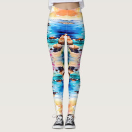 "Afgelegen strand" Leggings