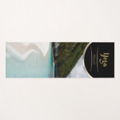 Afgelegen strand - Yoga Mat (Voorkant (horizontaal))