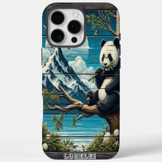 Afgelegen toevluchtsoord van Panda: Bamboo Munch Case-Mate iPhone Case (Achterkant)
