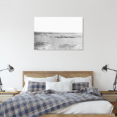 Afgelegen Uitzicht van cowboys met veeteeltbeslage Canvas Afdruk (Insitu (Slaapkamer))