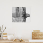 Afgelegen Uitzicht van de duiveltoren met water in Poster (Keuken)