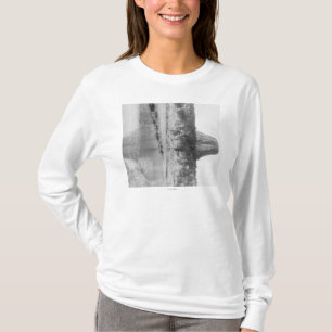 Afgelegen Uitzicht van de duiveltoren met water in T-shirt