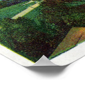 Afgelegen Uitzicht van het Bunkermonument Poster (Hoek)