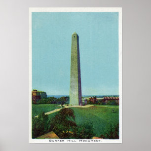 Afgelegen Uitzicht van het Bunkermonument Poster