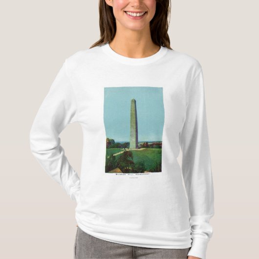 Afgelegen Uitzicht van het Bunkermonument T-shirt (Voorkant)