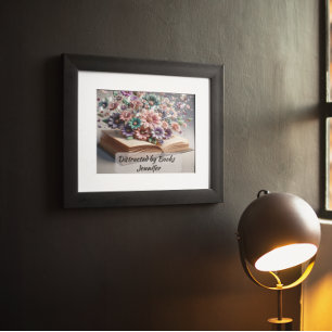 Afgeleid door boeken poster