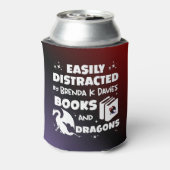 Afgeleid door Brenda K Davies Books en Dragons Blikjeskoeler (Blikje Achterkant)