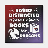 Afgeleid door Brenda K Davies Books en Dragons Magneet (Voorkant)