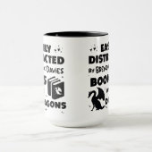 Afgeleid door Brenda K Davies Books en Dragons Mok (Midden)