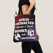 Afgeleid door Brenda K Davies Books en Dragons Tote Bag (Dichtbij)