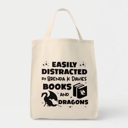 Afgeleid door Brenda K Davies Books en Dragons Tote Bag (Voorkant)