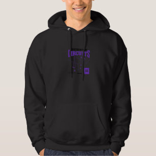Afgeleid Door Circuits Ironische Zeggende Elektrot Hoodie