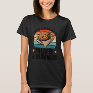 Afgeleid door Falafe en Hummus Levantine Food Che T-shirt