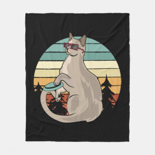 Afgeleid door jeeps en katten grappig T-shirt cade Fleece Deken