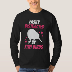 Afgeleid door Kiwi Vogel Nieuw-Zeeland Kiwi Vogel T-shirt