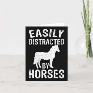 Afgeleid door paarden Paardenliefhebber Paardrijde Kaart