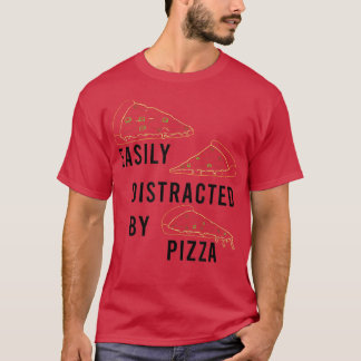 Afgeleid door Pizza Funny Gezegde Pizza Chef T-Shi T-shirt