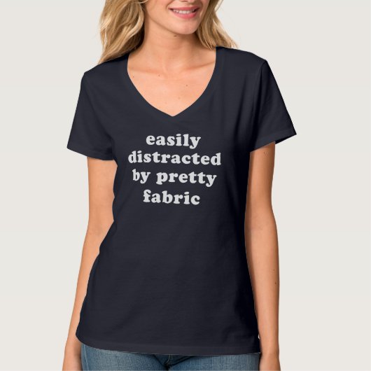 Afgeleid door  Stec Funny Quilter Quote T-shirt (Voorkant)